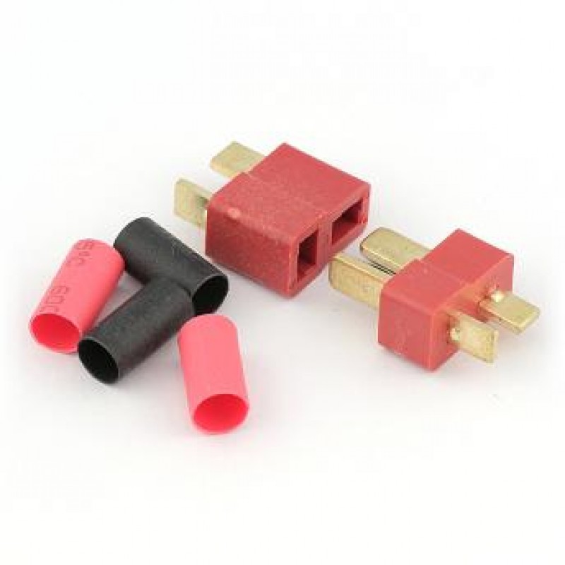GATE DEANS CONNECTOR + HEAT SHRINK TUBE