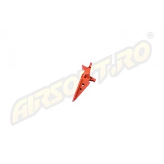 RETRO ARMS GRILLETTO PER AR15/MM4 CNC - TIPO A - ROSSO