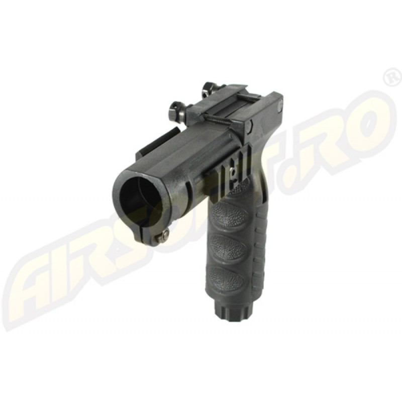 MANER TACTIC PENTRU RIS CU ADAPTOR LANTERNA