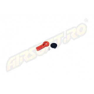 RETRO ARMS AR15/M4 FIRE SELECTOR SWITCH - CNC - TYPE B - RED