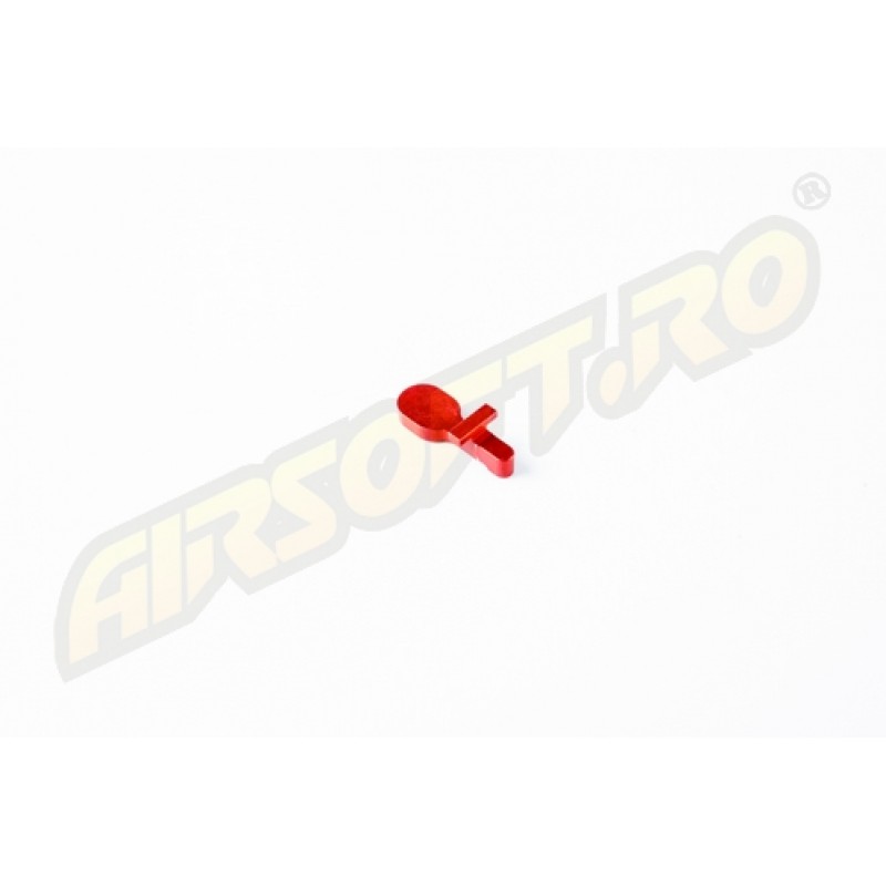 RETRO ARMS BOLT CATCH IN CNC PER SERIE AR-15/M4 - TIPO A - ROSSO