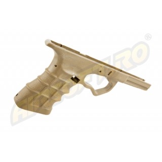 NINE BALL MARUI G18C GBB CUSTOM GRIP - DARK EARTH 
