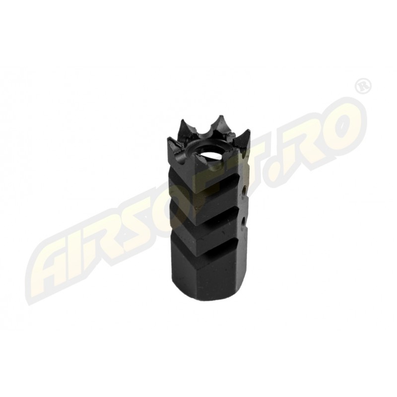 EVOLUTION SOFTAIR FLASH HIDER - SHARK - 14MM - CCW