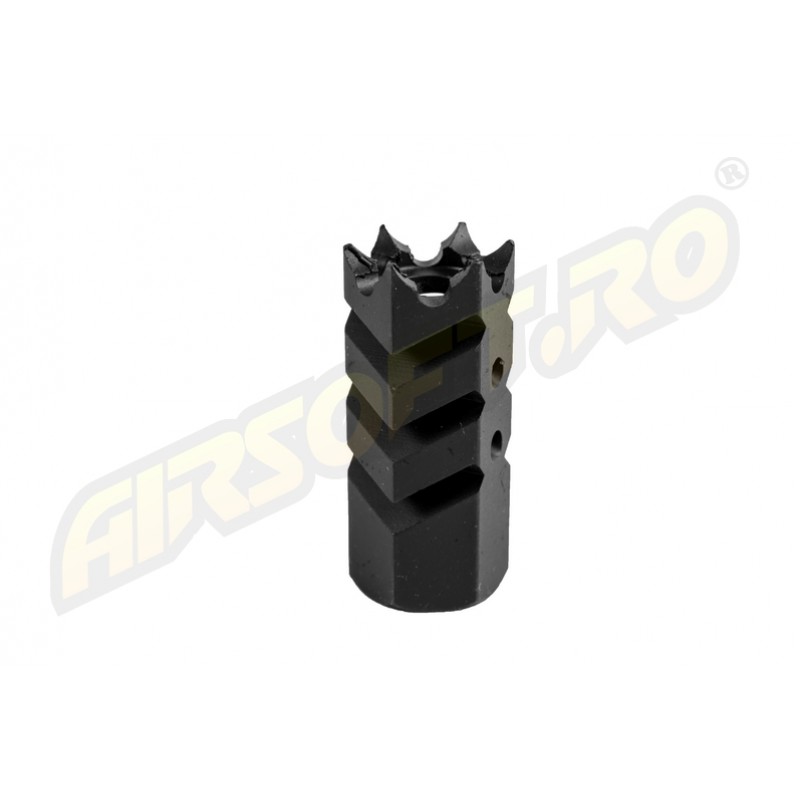 EVOLUTION SOFTAIR FLASH HIDER - SHARK - 14MM - CCW