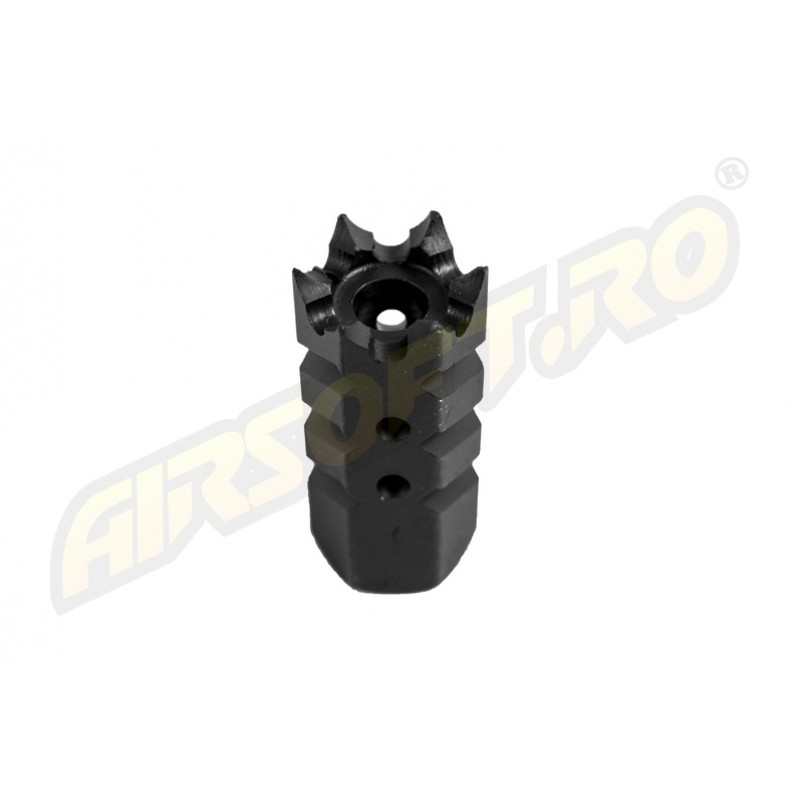 EVOLUTION SOFTAIR FLASH HIDER - SHARK - 14MM - CCW