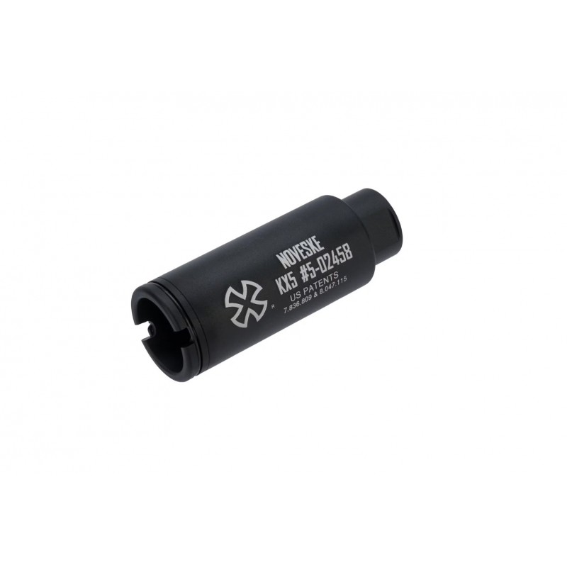 COMPENSATOR MODEL NOVESKE KX5 - 14MM CCW - BLACK