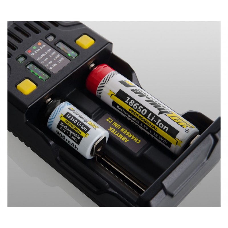 CARICABATTERIE UNIVERSALE ARMYTEK UNI C2 TIPO C