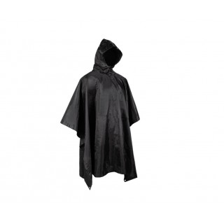 PONCHO RIPSTOP BASIC - NEGRU