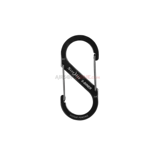 S-BINER STEEL #4 - BLACK
