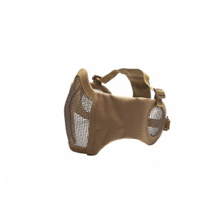 MASCA METALICA CU PROTECTIE URECHI - TAN