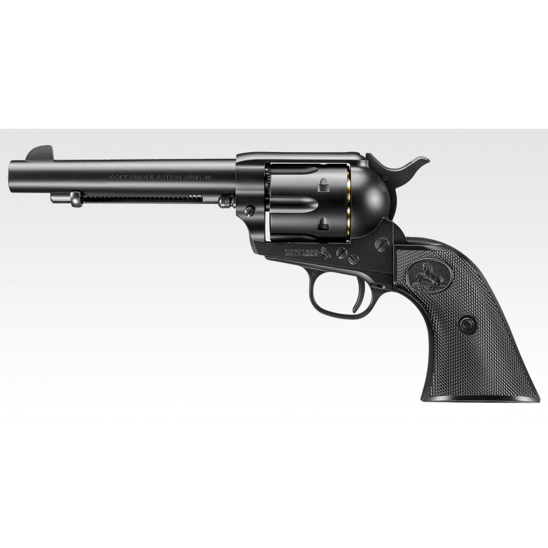 TOKYO MARUI PISTOLA REVOLVER SAA.45 ARTILLERY - 5.5 INCH - A MOLLA - NERO