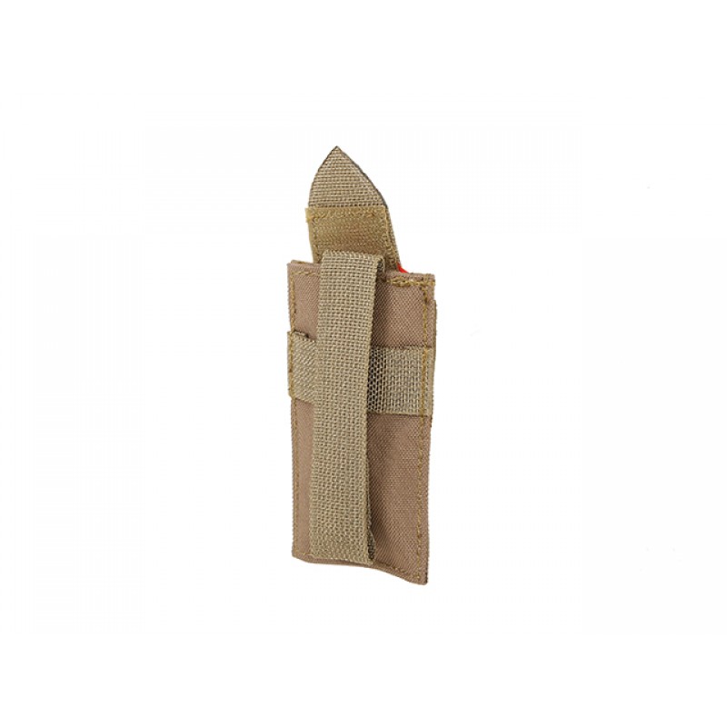 TG AIRSOFT POUCH/TASCA COLPITO STRACCIO ROSSO - COYOTE
