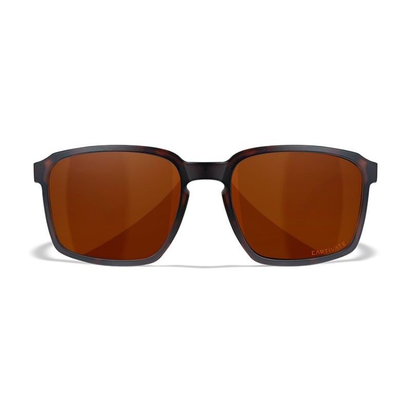 OCHELARI MODEL WX ALFA - LENSES CAPTIVATET POLARIZED COPPER - MATTE HAVANA BROWN FRAME
