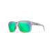 OCHELARI MODEL TREK - LENSES CAPTIVATE POLARIZED GREEN MIRROR - FRAME GLOSS CRYSTAL LIGHT GREY