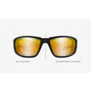 OCCHIALI MODELO FOUNDER - LENSES CAPTIVATE POLARIZED BLUE MIRROR - FRAME GLOSS CRYSTAL GREY