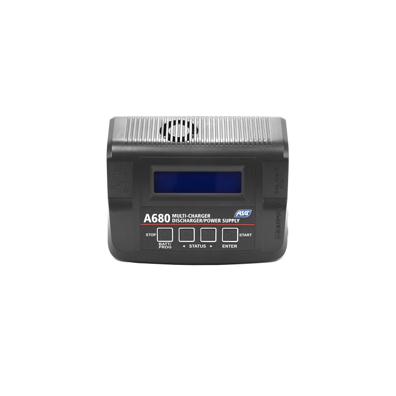 ASG A680 Charger - LiPo NiMH NiCd LiFe LiHV Pb, EU Plug