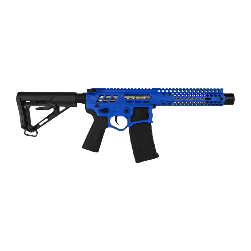 EMG F-1 FIREARMS PDW AEG - ELECTRONIC TRIGGER BLUE/BLACK