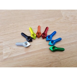 RETRO ARMS VITE SELETTORE ESTERNO PER M4/AR15 - CNC - TIPO C - ARGENTO