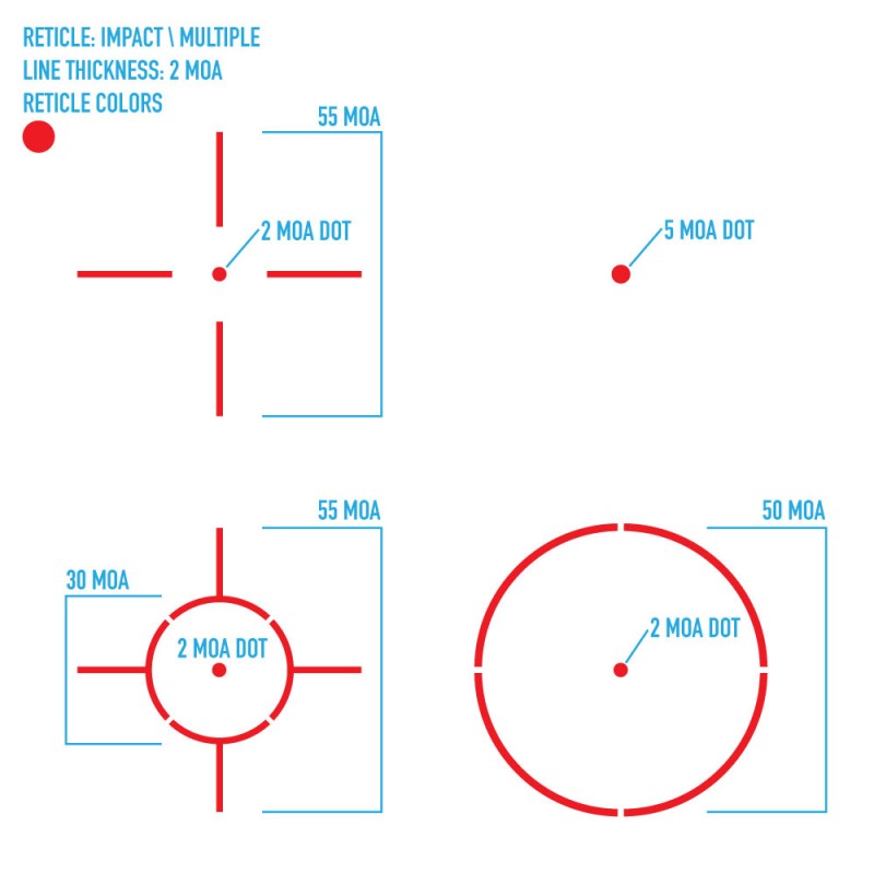 IMPACT XLT REFLEX SIGHT