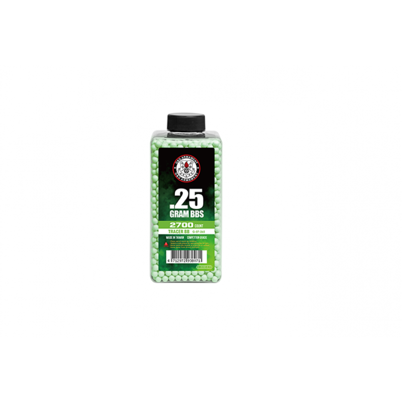 BILE DE 0.25G - 2700 BUC. - FOSFORESCENTE