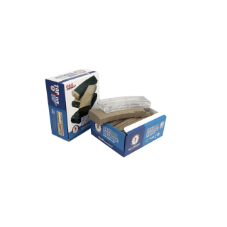SET CON 5 CARICATORI DI COLORE DESERT TAN DA 120 PALLINI PER M4/GR16 CON CARICHINO TRASPARENTE DA 420 PALLINI 