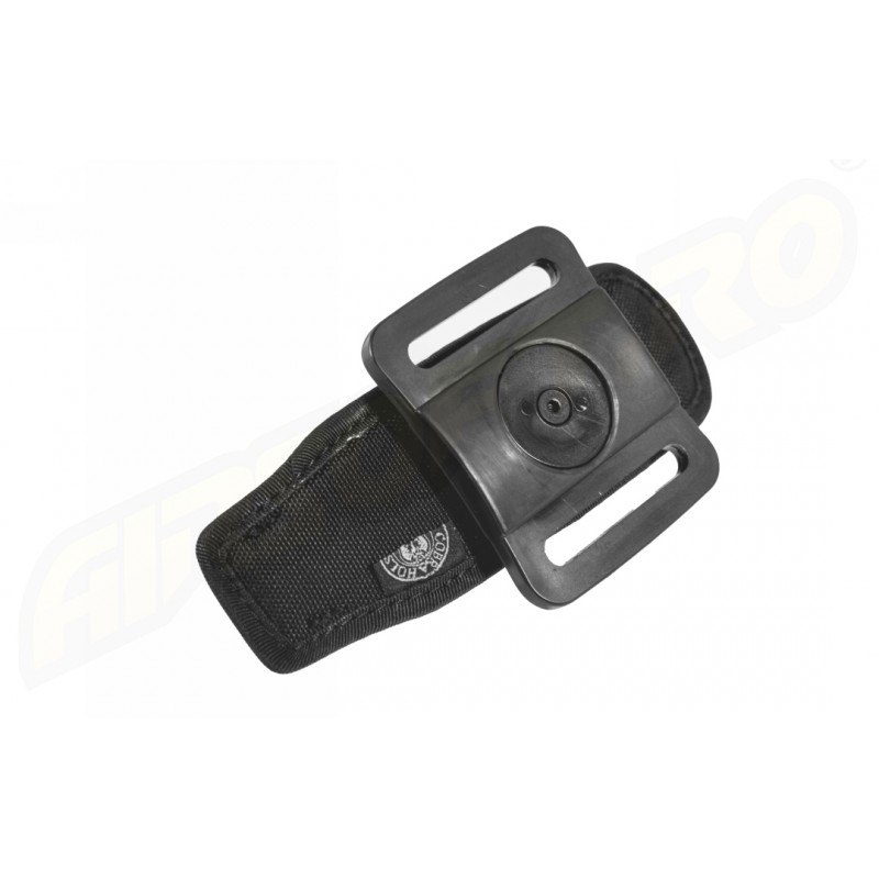 KING COBRA OPENED TELESCOPIC BATON HOLDER IN CORDURA - BLACK - BF