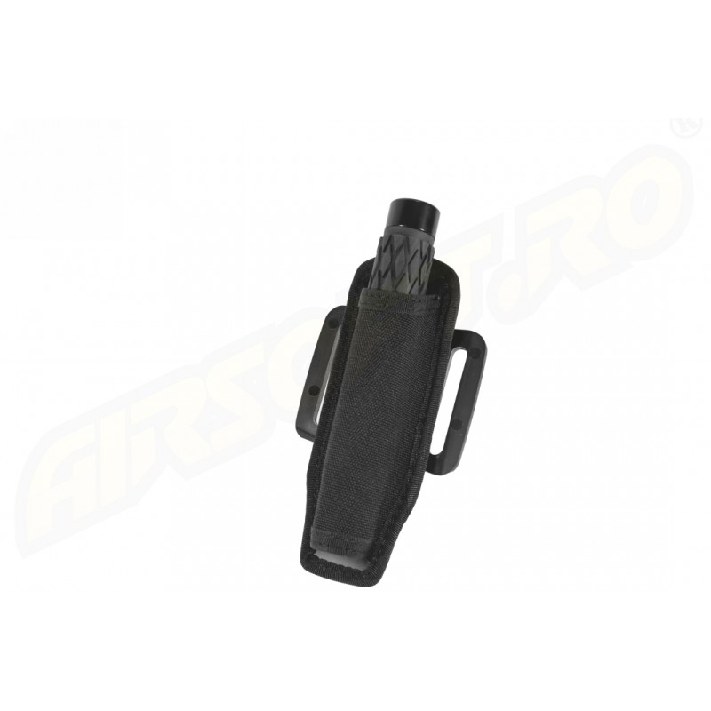 KING COBRA OPENED TELESCOPIC BATON HOLDER IN CORDURA - BLACK - BF
