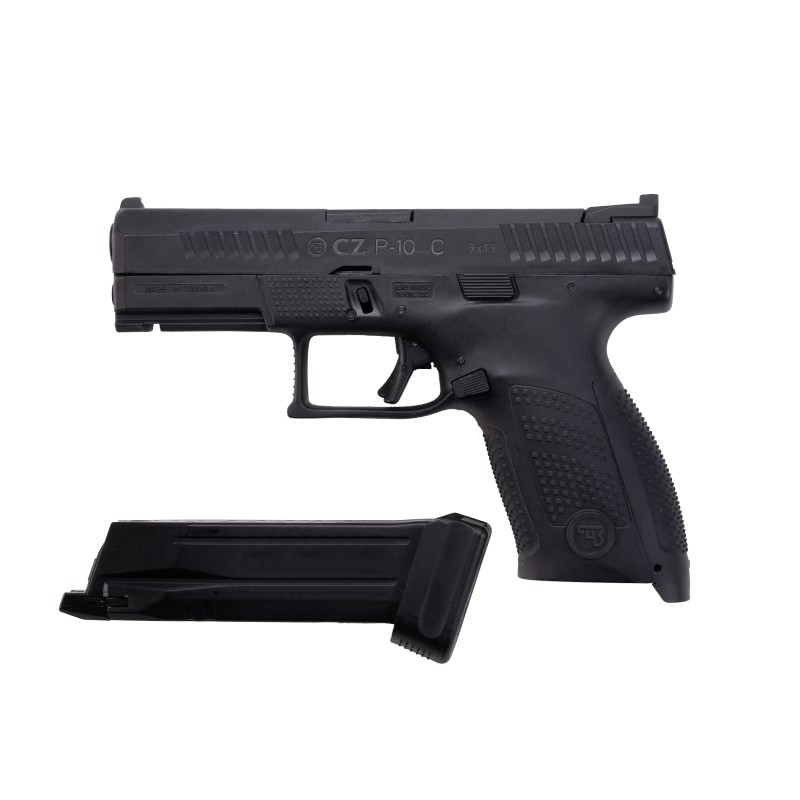 ASG PISTOLA SOFTAIR SCARRELLANTE CZ P-10C - CO2 - NERO