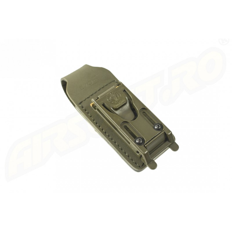 PORT INCARCATOR SIMPLU INCHIS DIN POLIMER - PENTRU GLOCK 17 - GREEN