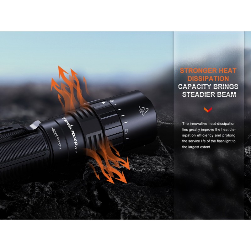 LANTERNA TACTICA PD40R V3.0 LED