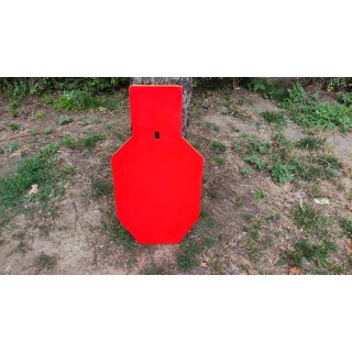BERSAGLIO DI ALTA VISIBILITAIN HARDOX HB 450 - 61X30.5X1CM