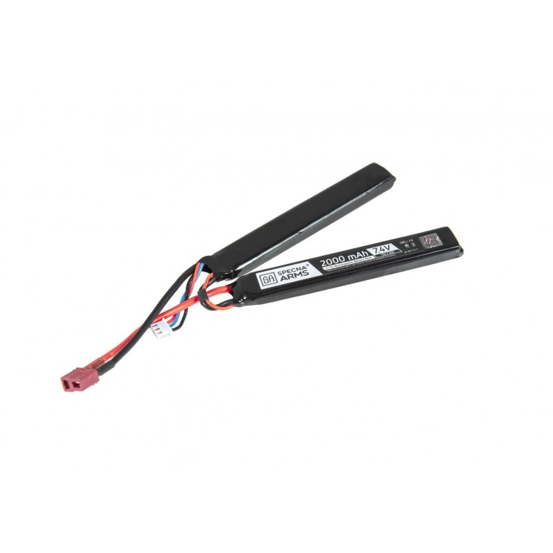 LI-PO - BATTERY 2000 MAH - 7.4  - 15/30C - DEANS