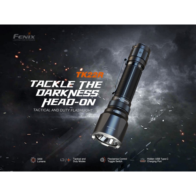 FENIX TK22R TACTICAL FLASHLIGHT