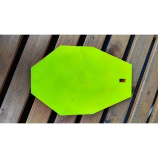 BERSAGLIO DI ALTA VISIBILITA IN HARDOX HB 450 - 30X20X1CM