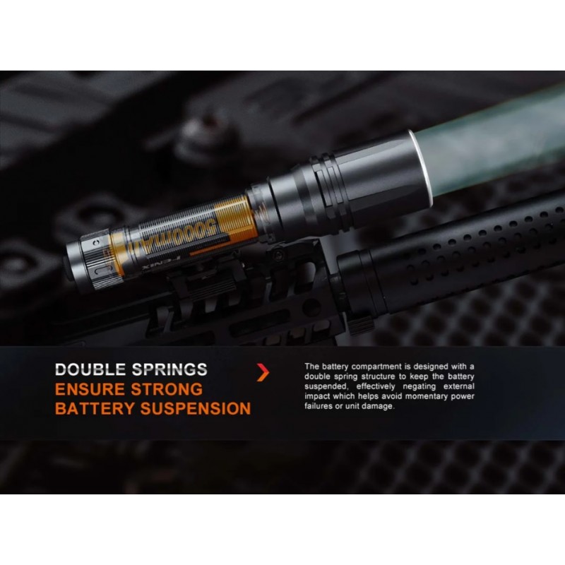 LANTERNA TACTICA HT30R LED CU LASER ALB