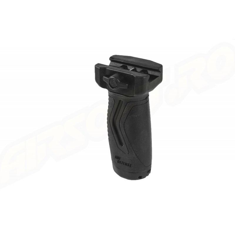 IMI DEFENSE FRONT GRIP OVG OVERMOLDING BLACK