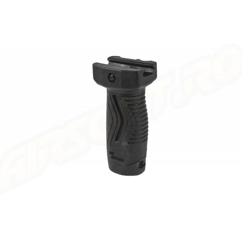 IMI DEFENSE FRONT GRIP OVG OVERMOLDING BLACK