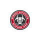 PATCH CAUCIUC - ZOMBIE OUTBREAK - BLACKMEDIC