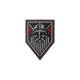 PATCH CAUCIUCAT LONE WARRIOR - LONE WARRIOR - COLOR