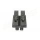 KING COBRA DOUBLE CLOSED POLYMER MAGAZINE POUCH - FOR GLOCK 17 - MOLLE SYSTEM - BLACK