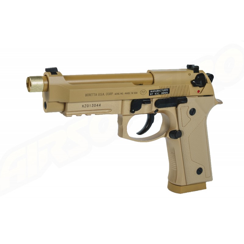 KSC PISTOLA SOFTAIR M9A3 - HW - A GAS SCARRELLANTE - TAN