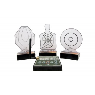 LASER AMMO SISTEMA DI ALLENAMENTO INTERATTIVO MULTI TARGET - COMBO DA 3 PEZZI + CONTROLLER 