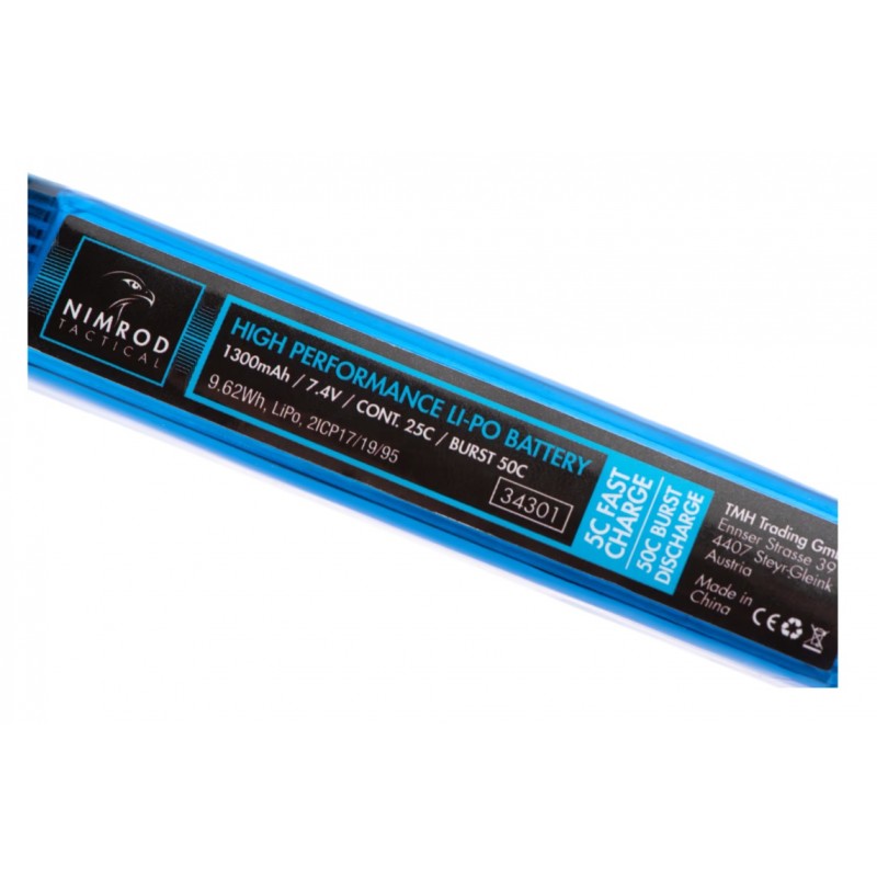 LI-PO - BATTERIA 7.4V - 1300MAH - 25C