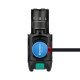 OLIGHT TORCIA + LASER BALDR PRO R - 1350 LM - 200M - NERO