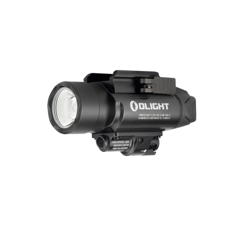 OLIGHT TORCIA CON LASER VERDE BALDR PRO 1350 LM 260M BK