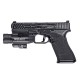 OLIGHT TORCIA CON LASER VERDE BALDR PRO 1350 LM 260M BK