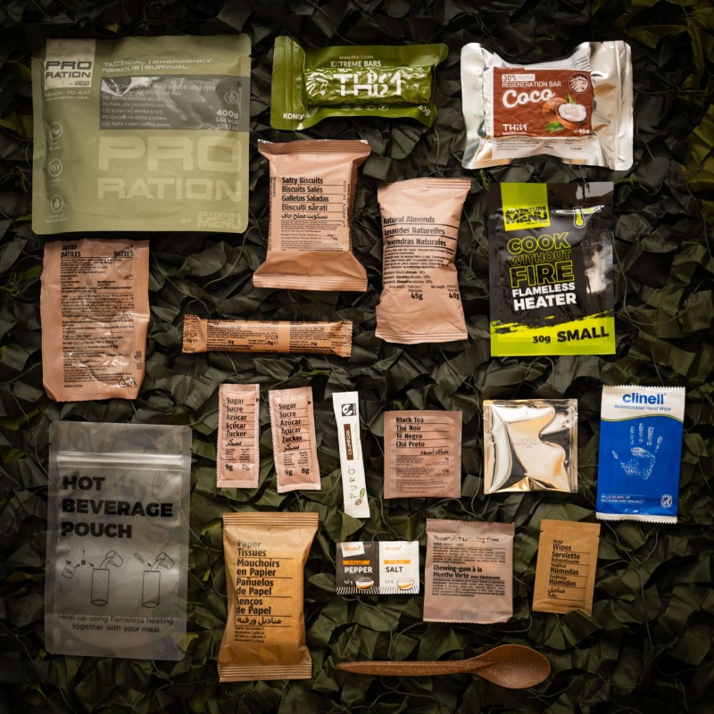 ULTIMATE TACTICAL RATION HALF DAY MENU III