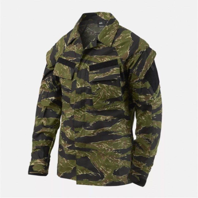 RAID SHIRT POLYCOTTON STRETCH RIPSTOP - TIGER STRIPE