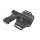 TEACA EVO ONE PRIME - KYDEX - REGLABILA PE TREI NIVELE - PENTRU GLOCK17 GEN. 4