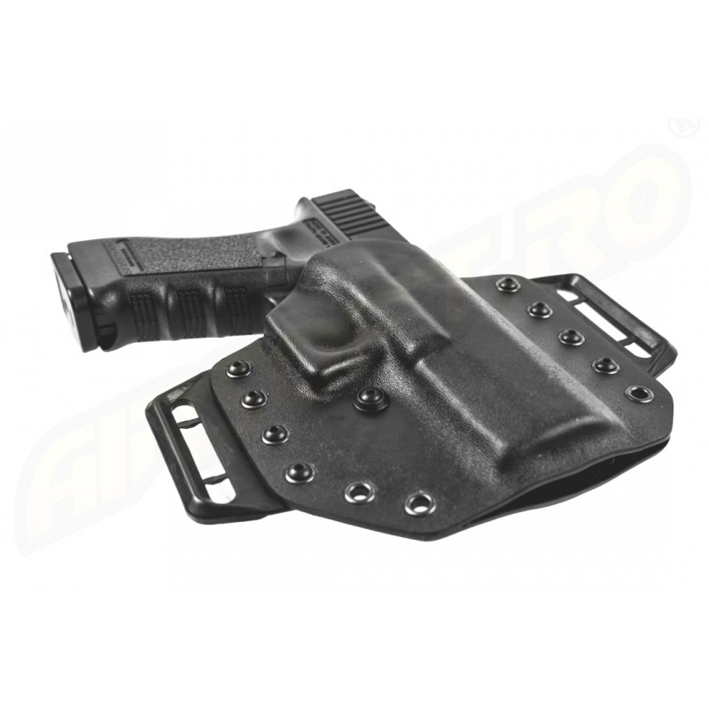 TEACA EVO ONE PRIME - KYDEX - REGLABILA PE TREI NIVELE - PENTRU GLOCK17 GEN. 4